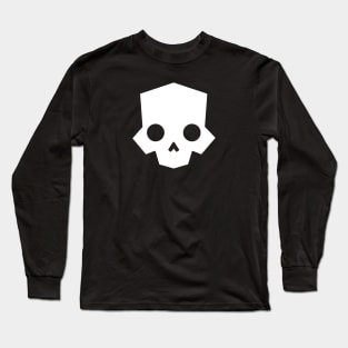 Skull logo (white) Long Sleeve T-Shirt